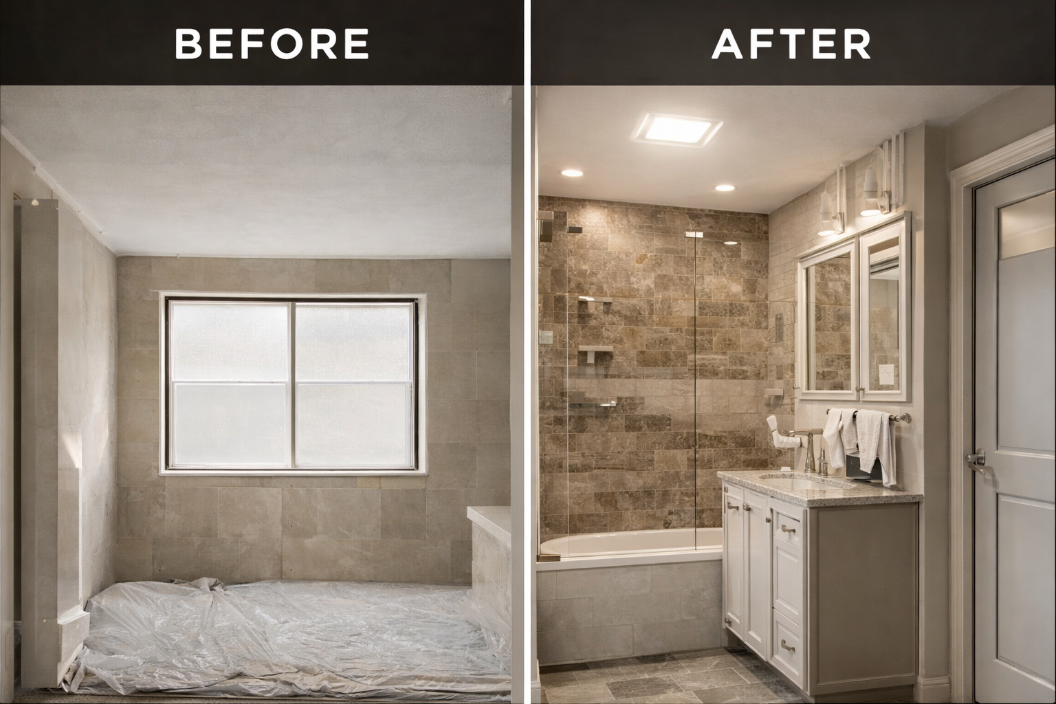 Bathroom renovation